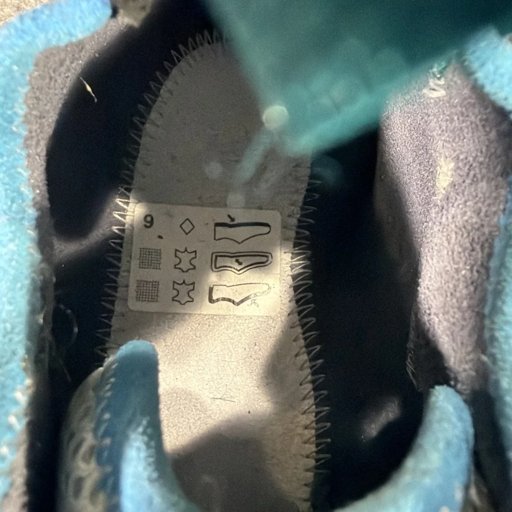 Scarpa Rock Climbing Shoes Mens 8.5 Gray Origin Hook & Loop Vision Rubber Italy